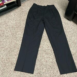 Vintage 90s wool pleated high rise dress pants